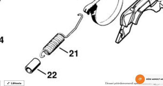 Survevedru pidurile MS240,260,270,280